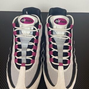 Nike Air Max with Black and Pink Accents